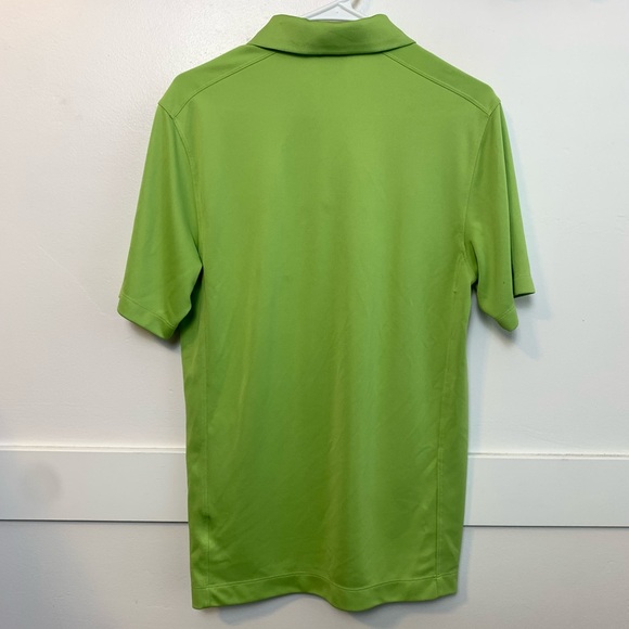 Nike Golf Dri-Fit Light Green Short Sleeve Shirt - Picture 2 of 5